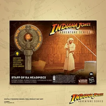 Indiana Jones Adventure Series Staff of Ra Headpiece Electronic Roleplay Talisman