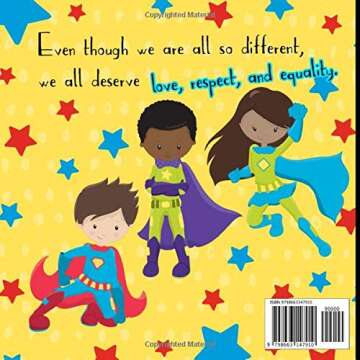 Every Child Is Different: A children's picture book about diversity, kindness, justice and equality....