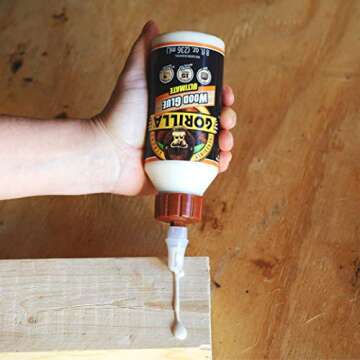 Gorilla Ultimate Waterproof Wood Glue for Strong Bonding