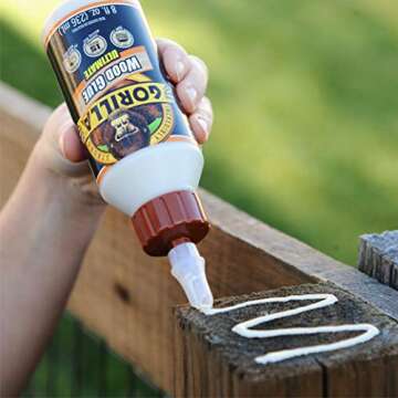 Gorilla Ultimate Waterproof Wood Glue for Strong Bonding