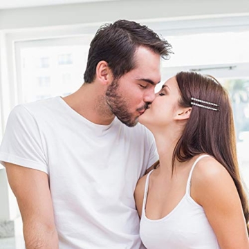 Sparkly 24 Pcs Rhinestone Bobby Pins for Women