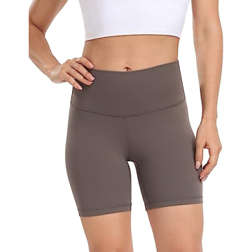 Colorfulkoala Dreamlux 6-Inch High Waisted Yoga Shorts