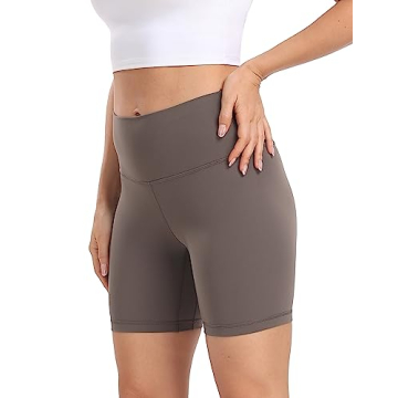 Colorfulkoala Dreamlux 6-Inch High Waisted Yoga Shorts