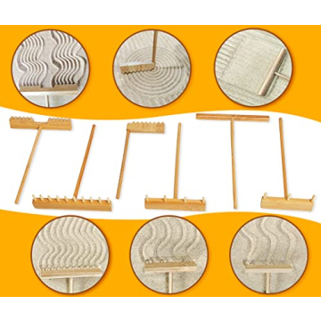 Tranquil 15PCS Zen Garden Tools Set for Mindfulness