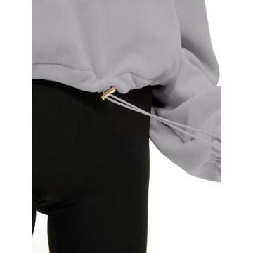 AUTOMET Women's Cozy Half Zip Pullover Sweatshirt