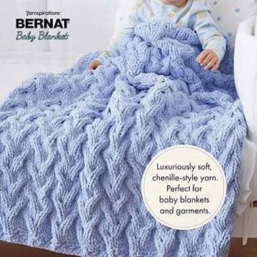 Bernat Baby Blanket Yarn - Super Bulky 300g Soft Yarn