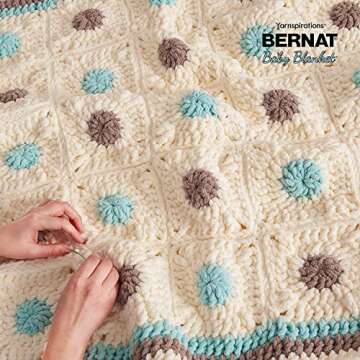 Bernat Baby Blanket Yarn - Super Bulky 300g Soft Yarn
