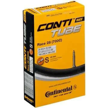 Continental Race 28 700x20-25c Bicycle Inner Tubes - Reliable Performance and Durability