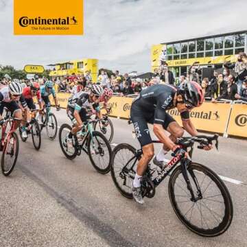 Continental Race 28 700x20-25c Bicycle Inner Tubes - 42mm Long Presta Valve - 2 Pack