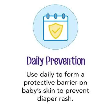 Desitin Daily Defense Baby Diaper Rash Cream with Zinc Oxide to Treat, Relieve & Prevent diaper rash, Hypoallergenic, Dye-, Phthalate- & Paraben-Free, 4 oz