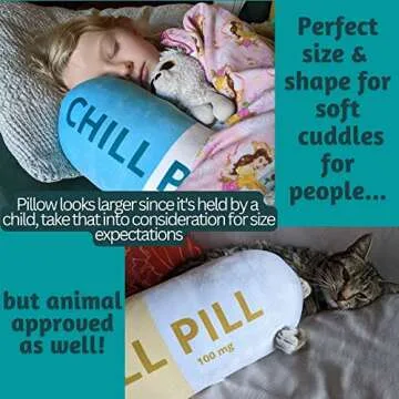 Chill Pill Pillow - Trendy Throw Pillow for All Ages