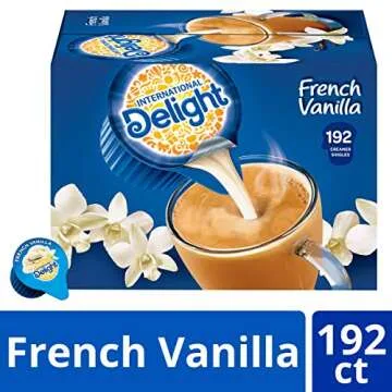 International Delight French Vanilla Creamers - 192 Count Packs