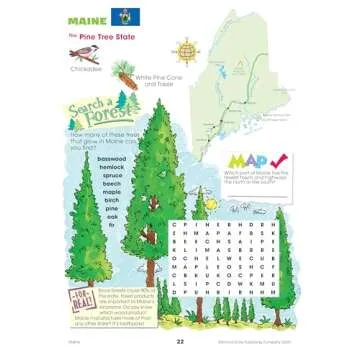 School Zone Travel the Great States Workbook: 64 Pages, 3rd Grade, Geography, Map-Reading, United States, Ages 8+ (Activity Zone Book Series)