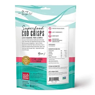 Premium Dehydrated Cod Skin Dog Treats for Healthier Pets