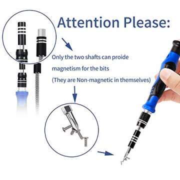 Precision Screwdriver Set with Magnetic Driver Kit,KALAIDUN 82 in 1 Professional Electronics Hand Repair Tool Kits for iPhone,Cell Phone, iPad,Tablet,Computer,Camera,watch