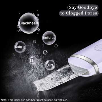 GUGUG Skin Scrubber Spatula with 4 Modes