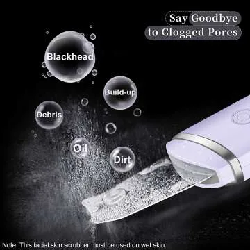 GUGUG Skin Scrubber Spatula with 4 Modes