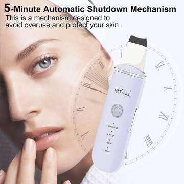 GUGUG Skin Scrubber Spatula with 4 Modes