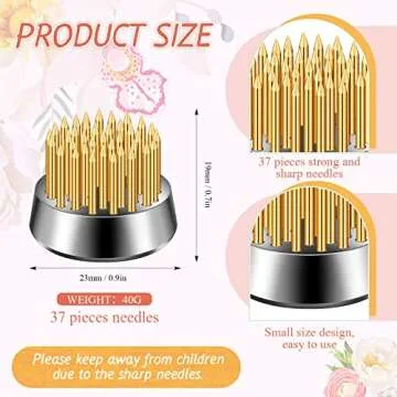 Remerry 48 Flower Frogs Mini Floral Arrangement Pins