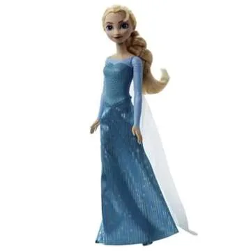 Mattel Disney Frozen Toys, Elsa Fashion Doll & Accessory with Signature Look, Inspired by the Movie
