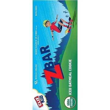 CLIF Kid Zbar - Iced Oatmeal Cookie - Delicious Organic Snack