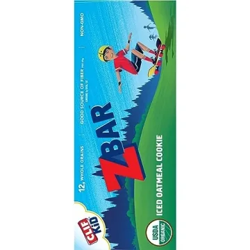 CLIF Kid Zbar - Iced Oatmeal Cookie - Delicious Organic Snack