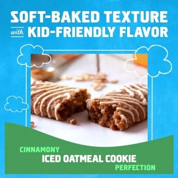 CLIF Kid Zbar - Iced Oatmeal Cookie - Delicious Organic Snack
