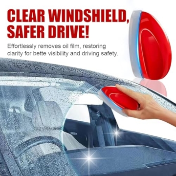 QUANROL 2025 Upgraded 2-Pack Automotive Oil Film Cleaning Brush for All Vehicles