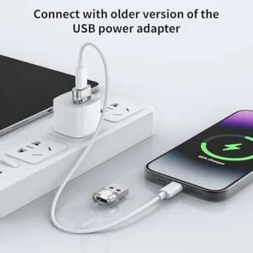 USB to USB C Adapter 5 Pack,USB C Female to A Male Charger Converter Compatible with Apple Watch Ultra iWatch,iPhone 16/15/ Pro Max Plus,iPad,Samsung Galaxy S23,Car, Laptop,Charger, Quest Link, etc.