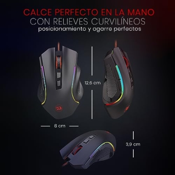 Redragon M602 Gaming Mouse with RGB and 7200 DPI