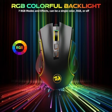 Redragon M602 Gaming Mouse with RGB and 7200 DPI