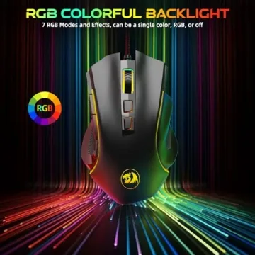 Redragon M602 Gaming Mouse with RGB and 7200 DPI