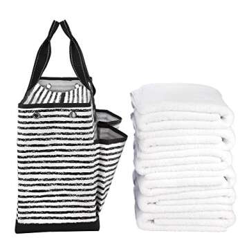 SCOUT BJ Bag - Large Utility Tote for Women with Four Exterior Pockets and Zipper