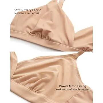 Inbarely Triangle Bralette - Comfort and Support Unleashed