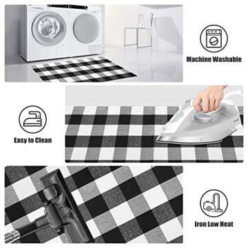 Buffalo Plaid Outdoor Rug for Cozy Home Décor