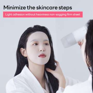 Mediheal Derma 365 Collagen Mask (30 Masks) - Daily Skin Care Mask for Firm Moisturizing to Lift Skin with Collagen Active 3X