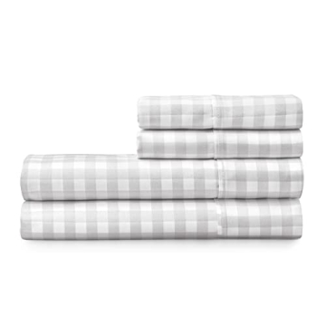 Martha Stewart Queen Sheet Set - Soft & Durable 100% Cotton