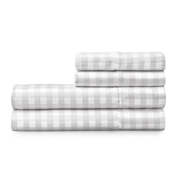 Martha Stewart Queen Sheet Set - Soft & Durable 100% Cotton