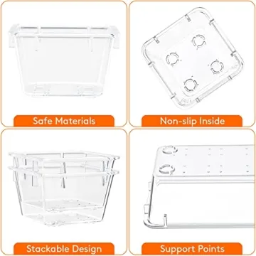 Lifewit 25PCS Drawer Organizers for Custom Storage Solutions