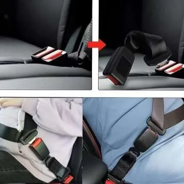 2 Pcs Original Belt Cup Extensions Slot, 9INCH-Universal Restrictor for Most CarsMake Your Driving More Comfortable.