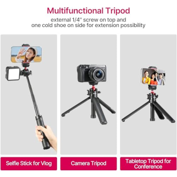 Ulanzi MT-16 Tripod & Selfie Stick for Vloggers