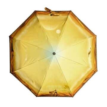 Starforged Themed Folding Umbrella,Dune II Sci-fi Movies Peripheral,Portable Travel Umbrella,Strong ...