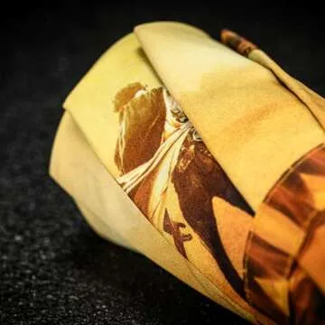 Starforged Themed Folding Umbrella,Dune II Sci-fi Movies Peripheral,Portable Travel Umbrella,Strong Compact Umbrellas for Rain Windproof,Boyfriend Gifts Atreides Empire(Dune 2)