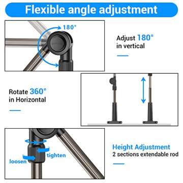 Premium Gooseneck Phone Holder for Bed & Desk