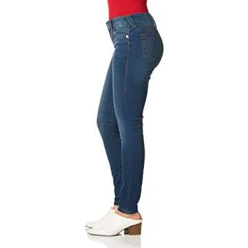 True Religion Women's Halle Mid Rise Super Skinny Jeans - Dreamcatcher Wash
