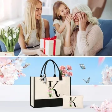 Custom Canvas Beach & Makeup Bags for Women