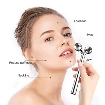 Tekson Facial Roller Massager for Skin Tightening and Firmness