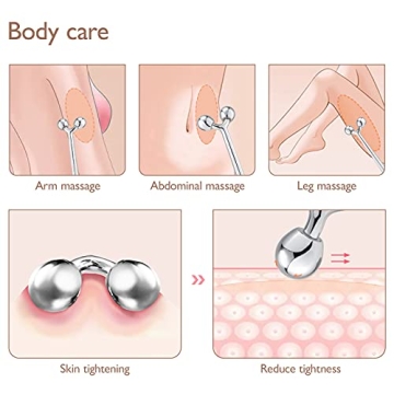 Tekson Facial Roller Massager for Skin Tightening and Firmness