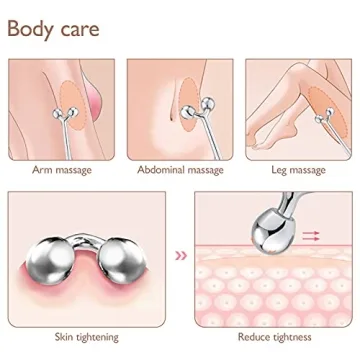 Tekson Facial Roller Massager for Skin Tightening and Firmness