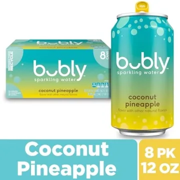 bubly Sparkling Water Coconut Pineapple, Healthy Refreshment Pack